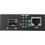 Digitus Convertidor de medios Gigabit RJ45 / SFP negro, 1000 Mbit/s, IEEE 802.3, IEEE 802.3u, IEEE 802.3z, Gigabit Ethernet, 10,100,1000 Mbit/s, Completo, Semi (dúplex), SFP