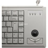 CHERRY G84-4400LUBUS-0, Teclado gris claro