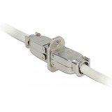 DeLOCK 86467 conector 2 x LSA Acero inoxidable, Embrague plateado, 2 x LSA, Acero inoxidable, Cat6a, S/UTP (STP), 23/24, 28 mm