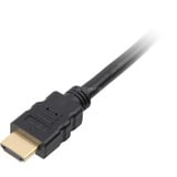 Sharkoon 1m, HDMI/DVI-D Negro, Cable negro, HDMI/DVI-D, 1 m, HDMI, DVI-D, Macho, Macho, 1920 x 1080 Pixeles