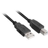 4044951015283 cable USB 5 m USB 2.0 USB A USB B Negro