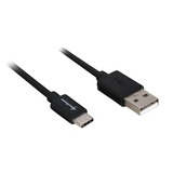 Sharkoon 4044951021598, Cable negro