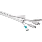 goobay 51918 kit de montaje, Envoltura de cable blanco, Wentronic 51918