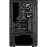 Aerocool Atomic Mini Tower Negro, Cajas de torre negro, Mini Tower, PC, Negro, micro ATX, Mini-ITX, ABS, SPCC, 18,4 cm