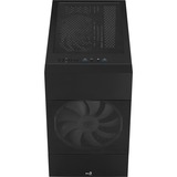 Aerocool Atomic Mini Tower Negro, Cajas de torre negro, Mini Tower, PC, Negro, micro ATX, Mini-ITX, ABS, SPCC, 18,4 cm