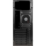 Aerocool CS‐1101 Midi Tower Negro, Cajas de torre negro, Midi Tower, PC, Negro, ATX, micro ATX, Mini-ATX, Acero, 15 cm