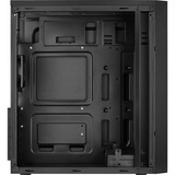 Aerocool CS-1103 Midi Tower Negro, Cajas de torre negro, Midi Tower, PC, Negro, ATX, micro ATX, Mini-ITX, Acrilonitrilo butadieno estireno (ABS), SPCC, 15,1 cm