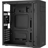 Aerocool CS-1103 Midi Tower Negro, Cajas de torre negro, Midi Tower, PC, Negro, ATX, micro ATX, Mini-ITX, Acrilonitrilo butadieno estireno (ABS), SPCC, 15,1 cm