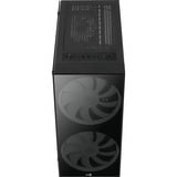 Aerocool Python Midi Tower Negro, Cajas de torre negro, Midi Tower, PC, Negro, ATX, micro ATX, Mini-ITX, ABS sintéticos, SPCC, Juego