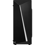 Aerocool Shard Midi Tower Negro, Cajas de torre negro, Midi Tower, PC, Negro, ATX, micro ATX, Mini-ITX, Acrilonitrilo butadieno estireno (ABS), SPCC, Juego