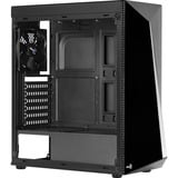 Aerocool Shard Midi Tower Negro, Cajas de torre negro, Midi Tower, PC, Negro, ATX, micro ATX, Mini-ITX, Acrilonitrilo butadieno estireno (ABS), SPCC, Juego