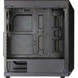 Aerocool Shard Midi Tower Negro, Cajas de torre negro, Midi Tower, PC, Negro, ATX, micro ATX, Mini-ITX, Acrilonitrilo butadieno estireno (ABS), SPCC, Juego