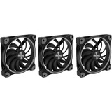 Alpenföhn Wing Boost 3  3er 140x140x25, Ventilador negro