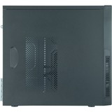 Chieftec HO-11B Torre Negro 350 W, Cajas de torre negro, Torre, PC, Negro, micro ATX, SECC, 14 cm