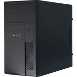 Chieftec XT-01B Midi Tower, Cajas de torre negro, Midi Tower, PC, micro ATX, Aluminio, 14 cm, 34 cm