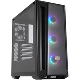 Cooler Master MasterBox MB520 ARGB Midi Tower Negro, Cajas de torre negro, Midi Tower, PC, Negro, ATX, EATX, micro ATX, Mini-ITX, SSI CEB, Plástico, Acero, Vidrio templado, 16,5 cm