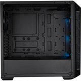 Cooler Master MasterBox MB520 ARGB Midi Tower Negro, Cajas de torre negro, Midi Tower, PC, Negro, ATX, EATX, micro ATX, Mini-ITX, SSI CEB, Plástico, Acero, Vidrio templado, 16,5 cm