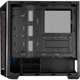 Cooler Master MasterBox MB520 ARGB Midi Tower Negro, Cajas de torre negro, Midi Tower, PC, Negro, ATX, EATX, micro ATX, Mini-ITX, SSI CEB, Plástico, Acero, Vidrio templado, 16,5 cm