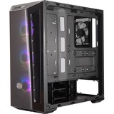 Cooler Master MasterBox MB520 ARGB Midi Tower Negro, Cajas de torre negro, Midi Tower, PC, Negro, ATX, EATX, micro ATX, Mini-ITX, SSI CEB, Plástico, Acero, Vidrio templado, 16,5 cm