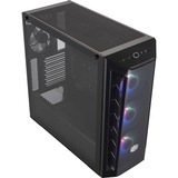 Cooler Master MasterBox MB520 ARGB Midi Tower Negro, Cajas de torre negro, Midi Tower, PC, Negro, ATX, EATX, micro ATX, Mini-ITX, SSI CEB, Plástico, Acero, Vidrio templado, 16,5 cm