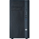 Cooler Master N200 Mini-Tower Negro, Cajas de torre negro, Mini-Tower, PC, De plástico, Acero, Negro, Micro ATX,Mini-ITX, Hogar / Oficina