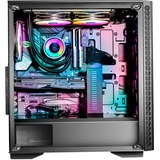 DeepCool Matrexx 50 Midi Tower Negro, Cajas de torre negro, Midi Tower, PC, Negro, ATX, EATX, micro ATX, Mini-ITX, ABS sintéticos, SPCC, Vidrio templado, Juego