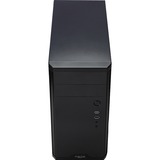 Fractal Design CORE 1100 Mini Tower Negro, Cajas de torre negro, Mini Tower, PC, Negro, micro ATX, Mini-ITX, Unidad de disco duro, Poder, 14,8 cm