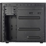 Fractal Design CORE 1100 Mini Tower Negro, Cajas de torre negro, Mini Tower, PC, Negro, micro ATX, Mini-ITX, Unidad de disco duro, Poder, 14,8 cm