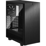 Fractal Design Define 7 Compact Midi Tower Negro, Cajas de torre negro, Midi Tower, PC, Negro, ATX, micro ATX, Micro-ITX, Aluminio, Acero, Vidrio templado, Hogar / Oficina