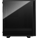 Fractal Design Define 7 Compact Midi Tower Negro, Cajas de torre negro, Midi Tower, PC, Negro, ATX, micro ATX, Micro-ITX, Aluminio, Acero, Vidrio templado, Hogar / Oficina