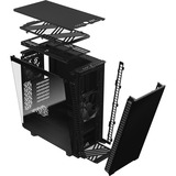 Fractal Design Define 7 Compact Midi Tower Negro, Cajas de torre negro, Midi Tower, PC, Negro, ATX, micro ATX, Micro-ITX, Aluminio, Acero, Vidrio templado, Hogar / Oficina