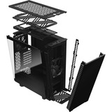 Fractal Design Define 7 Compact Midi Tower Negro, Cajas de torre negro, Midi Tower, PC, Negro, ATX, micro ATX, Micro-ITX, Aluminio, Acero, Vidrio templado, Hogar / Oficina