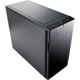 Fractal Design Define R6 Midi Tower Negro, Cajas de torre negro, Midi Tower, PC, Negro, ATX, EATX, ITX, micro ATX, Aluminio, Juego