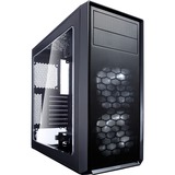 Fractal Design Focus G Midi Tower Negro, Cajas de torre negro, Midi Tower, PC, Negro, ATX, ITX, micro ATX, Blanco, Ventiladores de la caja, Frente