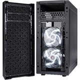 Fractal Design Focus G Midi Tower Negro, Cajas de torre negro, Midi Tower, PC, Negro, ATX, ITX, micro ATX, Blanco, Ventiladores de la caja, Frente