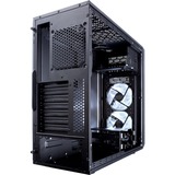 Fractal Design Focus G Midi Tower Negro, Cajas de torre negro, Midi Tower, PC, Negro, ATX, ITX, micro ATX, Blanco, Ventiladores de la caja, Frente