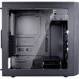 Fractal Design Focus G Midi Tower Negro, Cajas de torre negro, Midi Tower, PC, Negro, ATX, ITX, micro ATX, Blanco, Ventiladores de la caja, Frente