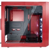 Fractal Design Focus G Midi Tower Negro, Rojo, Cajas de torre rojo, Midi Tower, PC, Negro, Rojo, ATX, ITX, micro ATX, Blanco, Ventiladores de la caja, Frente