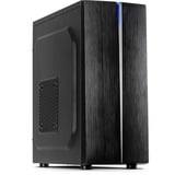 Inter-Tech B-48 Midi Tower Negro, Cajas de torre negro, Midi Tower, PC, Negro, ATX, micro ATX, 15 cm, 35 cm