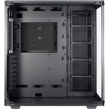 Inter-Tech C-701 Panorama Full Tower Negro, Cajas de torre negro, Full Tower, PC, Negro, ATX, ITX, micro ATX, Metal, Vidrio templado, 13 cm