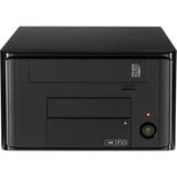 Inter-Tech MI-008 ITX Negro, Cajas de torre negro, PC, Negro, Mini-ITX, 4 cm, 27 cm, SFX