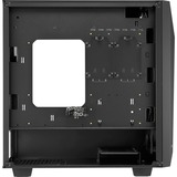 Sharkoon REV100 carcasa de ordenador Midi Tower Negro, Cajas de torre negro, Midi Tower, PC, Negro, ATX, micro ATX, Mini-ITX, Aluminio, Vidrio templado, Juego