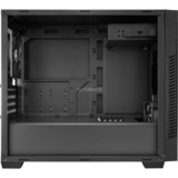 Sharkoon S1000 Torre Negro, Cajas de torre negro, Torre, PC, Negro, micro ATX, Mini-ITX, Metal, 15,5 cm