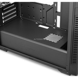 Sharkoon S1000 Torre Negro, Cajas de torre negro, Torre, PC, Negro, micro ATX, Mini-ITX, Metal, 15,5 cm