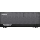 SilverStone GD09B-C HTPC Negro, Caja HTPC negro, HTPC, PC, Negro, ATX, micro ATX, SSI CEB, Aluminio, Plástico, Acero, 13,8 cm