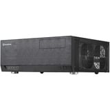 SilverStone GD09B-C HTPC Negro, Caja HTPC negro, HTPC, PC, Negro, ATX, micro ATX, SSI CEB, Aluminio, Plástico, Acero, 13,8 cm