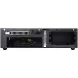 SilverStone ML05 HTPC Negro, Caja HTPC negro, HTPC, PC, Negro, Mini-ITX, Metal, Hogar / Oficina