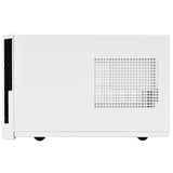 SilverStone SG13 Mini Tower Negro, Blanco, Caja cubo blanco/Negro, Mini Tower, PC, Negro, Blanco, Mini-ATX, Mini-DTX, Acero, 6,1 cm