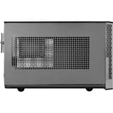 SilverStone SG13 Mini Tower Negro, Cajas de torre negro, Mini Tower, PC, Negro, Mini-DTX, Mini-ITX, Plástico, Acero, 2.5,3.5"