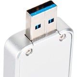 SilverStone SST-MS09S USB 3.1, Caja de unidades plateado